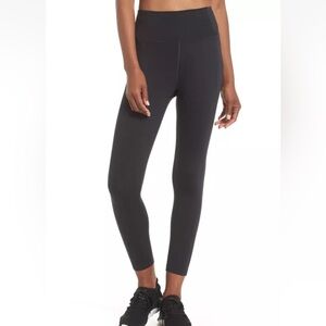 Girlfriend Collective Black Compressive High Waisted Leggings 4008